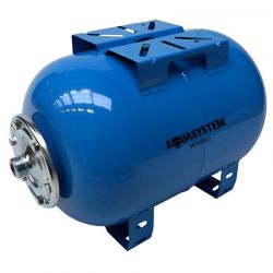 Kit réservoir vessie AQUASYSTEM horizontal 80L - 1''