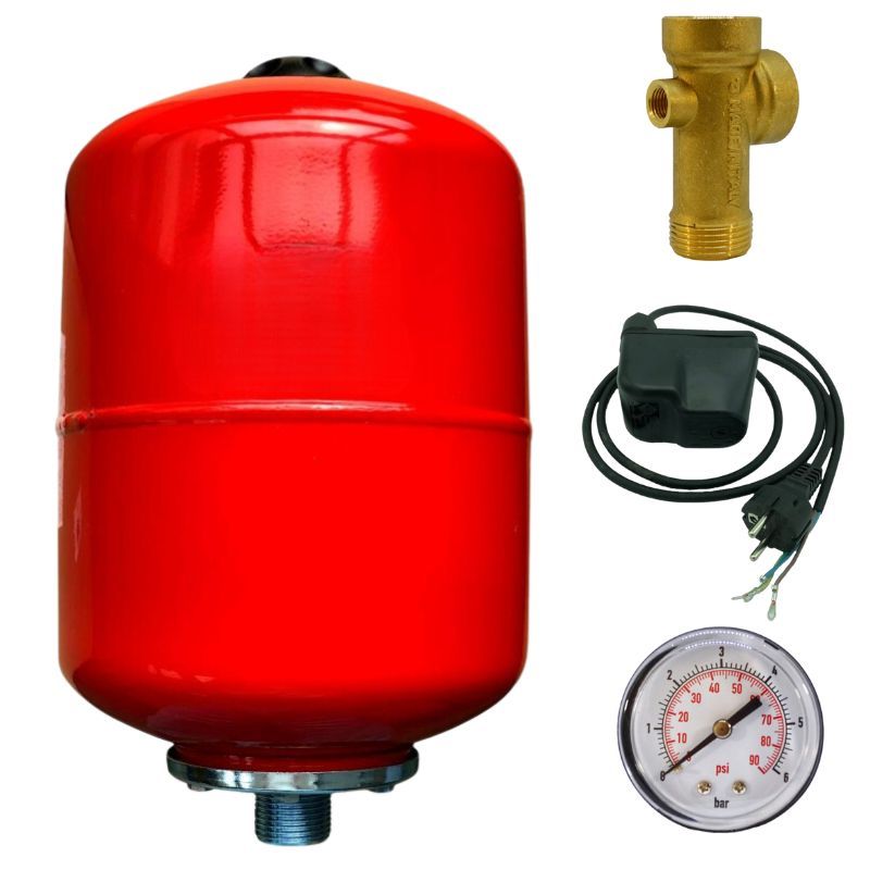 Kit réservoir vessie VAREM cylindrique 8L - 1"