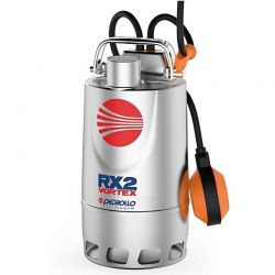 Pompe de relevage Pedrollo RXm320Vortex 0,55 kW jusqu'à 10,8 m3/h monophasé 220V