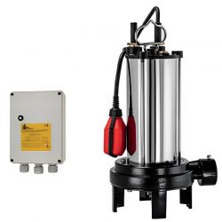 Pompe eau chargée DAB SEMISOM125GRMAUT 1,8 kW jusqu'à 6,5 m3/h monophasé 220V